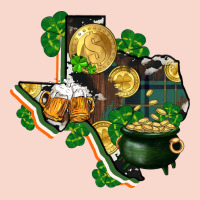 Texas Map St Patricks Day Urban Hoodie | Teevron