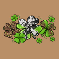 Western Cowhide Leopard Glitter Shamrocks Vintage Hoodie | Teevron