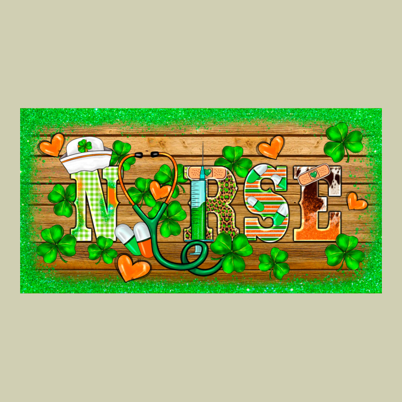 St.patricks Nurse License Plate Template Heavy Core Tee by BarkalooDesign | Teevron