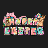 Happy Easter Plate Letters Easter Day Heavyweight Hoodie | Teevron