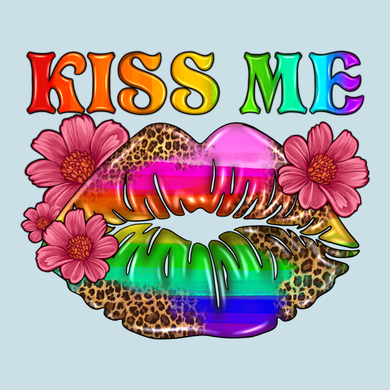 Lgbtq Kiss Me Ladies Tee by HRA Design Shop | Teevron