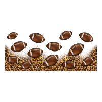 leopard american football libbey glass | Teevron