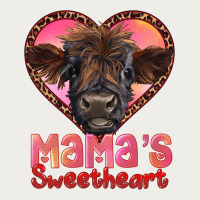Mama's Sweetheart Highland Calf Zipper Hoodie | Teevron