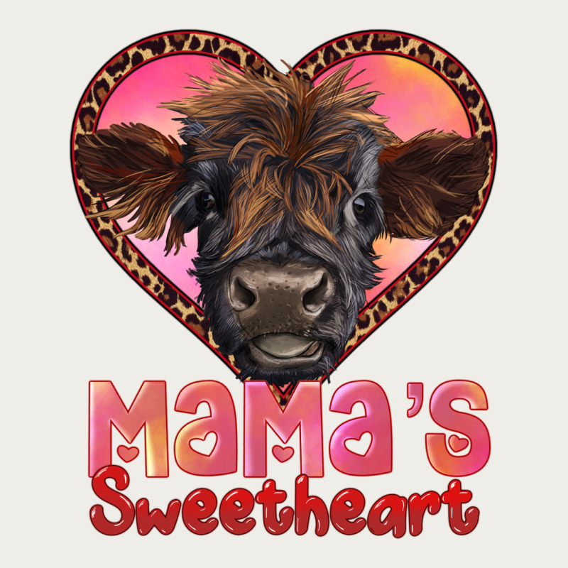 Mama's Sweetheart Highland Calf Zipper Hoodie by RanaPortraitStore | Teevron