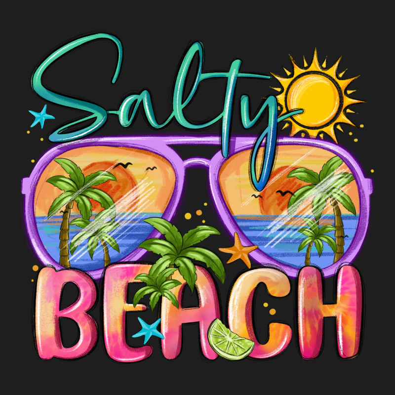 Salty Beach Classic Tee by MaliasSmallBusiness | Teevron