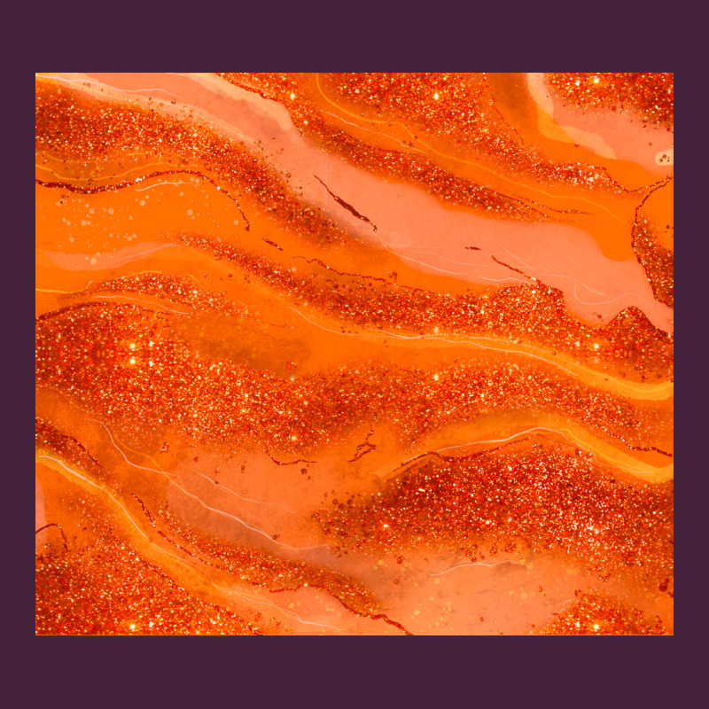 Orange Glitter Premium Tee by JahusDesignShop | Teevron