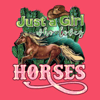 Just A Girl Who Loves Horses Premium Sweatshirt | Teevron