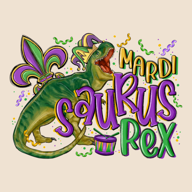 Mardi Saurus Rex Mardi Gras Urban Heavy Tee by MaliasSmallBusiness | Teevron