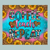 Coffee Teach Repeat Heavy Core Tee | Teevron