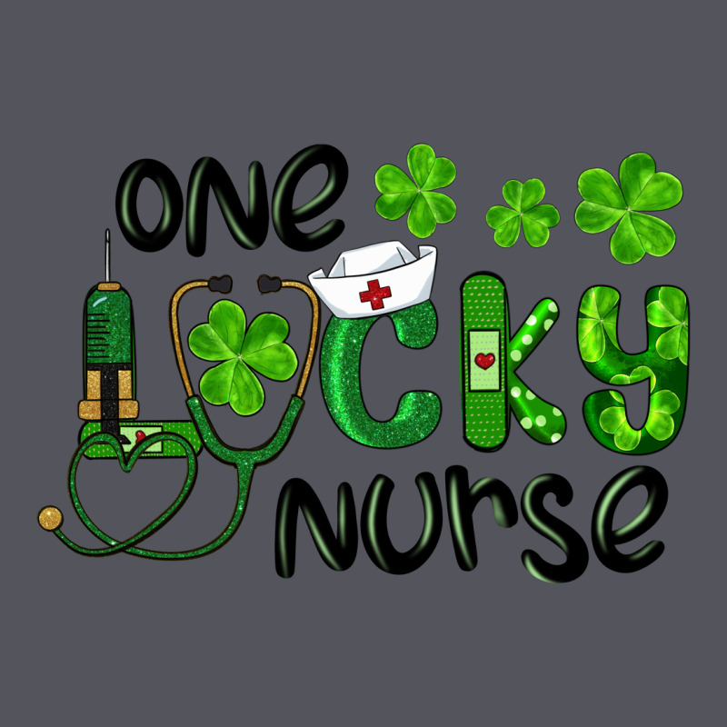 Saint Patricks One Lucky Nurse Vintage Hoodie by RanaPortraitStore | Teevron