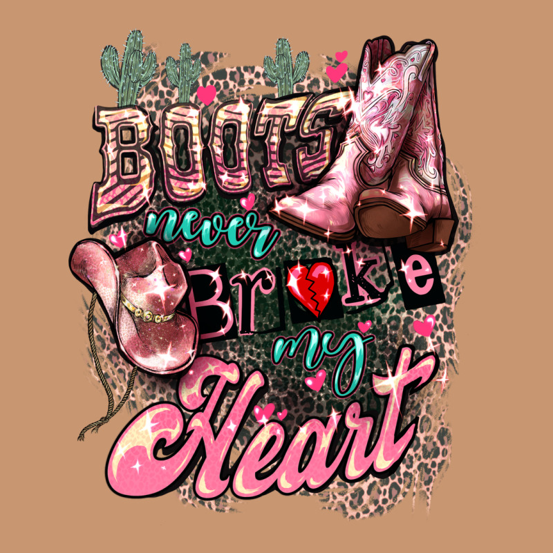 Boots Never Broke My Heart Heavyweight Hoodie by HowdyJamesFarm | Teevron