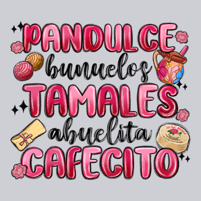 Pandulce Bunuelos Tamales Abuelita Cafecito Heavyweight Sweatshirt by MaliasSmallBusiness | Teevron