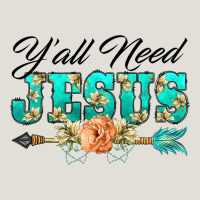 Y'all Need Jesus Arrow Lily Flowers Heavy Core Tee | Teevron