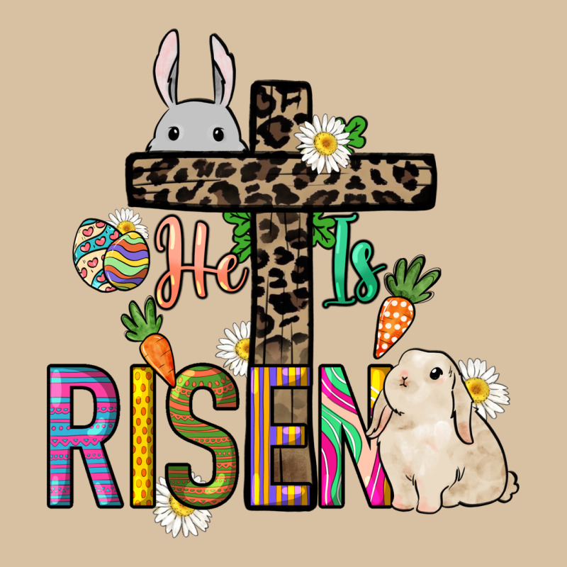 He Is Risen Easter Day Heavyweight Hoodie by HowdyJamesFarm | Teevron