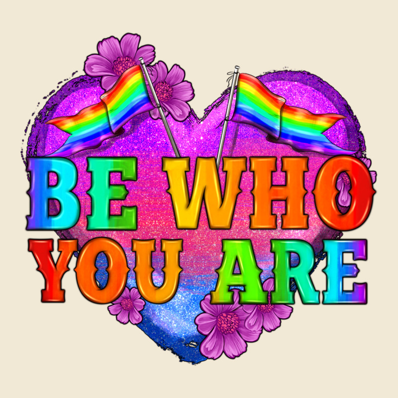 Be Who You Are Ladies Tee by HRA Design Shop | Teevron