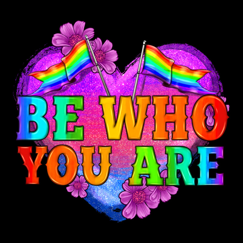 Be Who You Are Ladies Tee by HRA Design Shop | Teevron