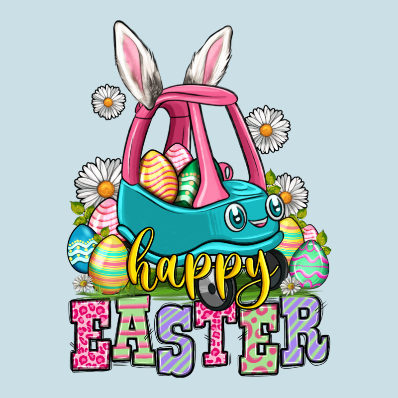 Happy Easter Toddler Car Ladies Tee by OliviaCreatesArt | Teevron