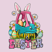 Happy Easter Toddler Car Ladies Tee | Teevron