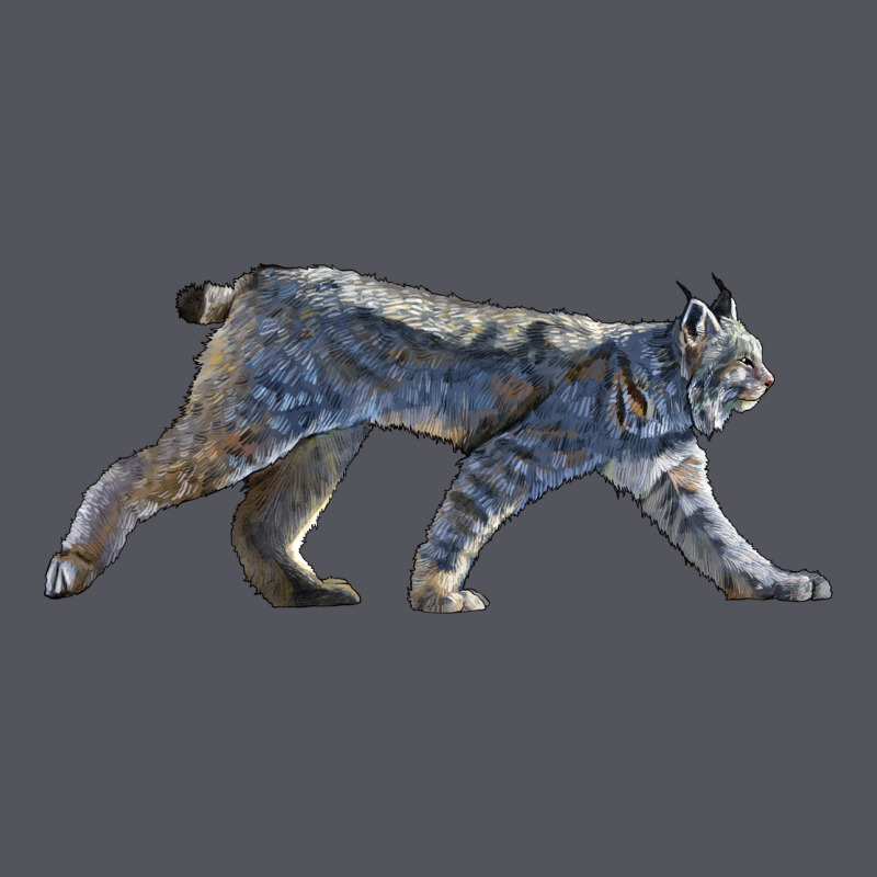 Canada Lynx Vintage Hoodie by LillyAllenDesigns | Teevron