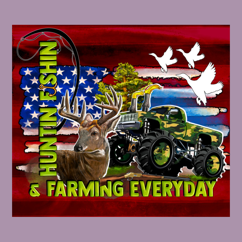 Hunting Fishing & Farming Everyday Heavyweight Hoodie by TumblerDesignByShophia | Teevron