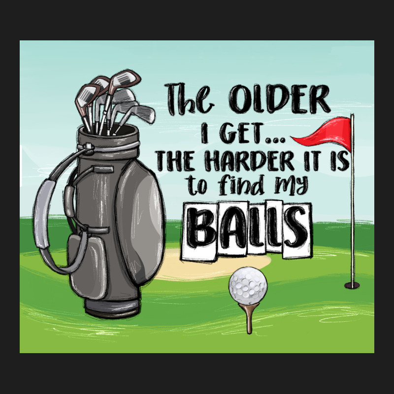 Funny Golf Classic Tee by MaliasSmallBusiness | Teevron