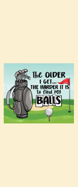 Funny Golf Classic Tee Designed By Maliassmallbusiness