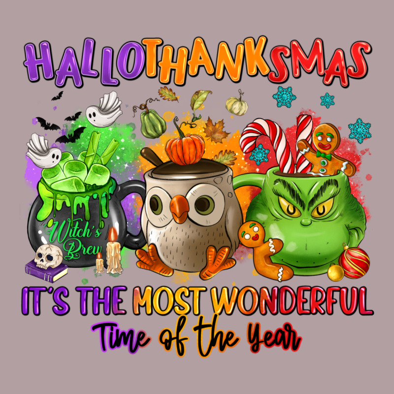 Hallothanksmas Vintage Hoodie by NancyCooperArtShop | Teevron