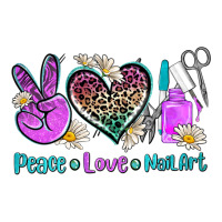 peace love nail art | Teevron
