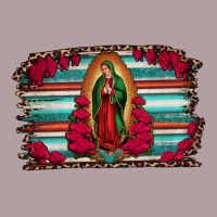 Lady Of Guadalupe Serape And Roses Vintage Hoodie | Teevron