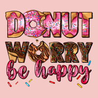 Donut Worry Be Happy Urban Heavy Tee | Teevron