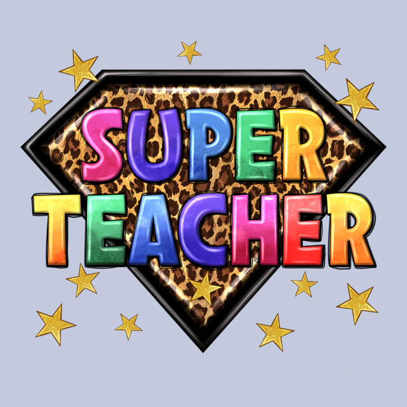 Super Teacher With Leopard Long Sleeve Tee by NancyCooperArtShop | Teevron