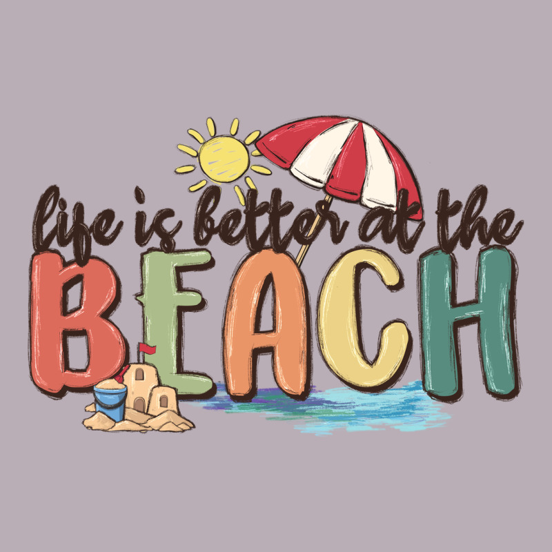 Life Is Better At The Beach Vintage Tee by MaliasSmallBusiness | Teevron