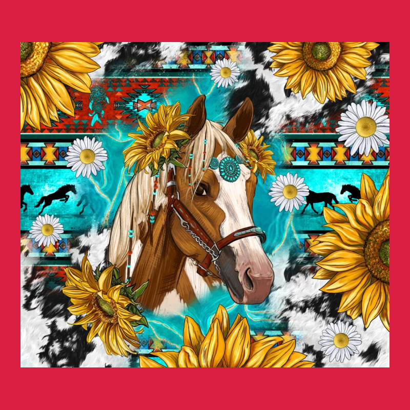 Cowhide Aztec Horse Premium Hoodie by TumblerDesignByShophia | Teevron