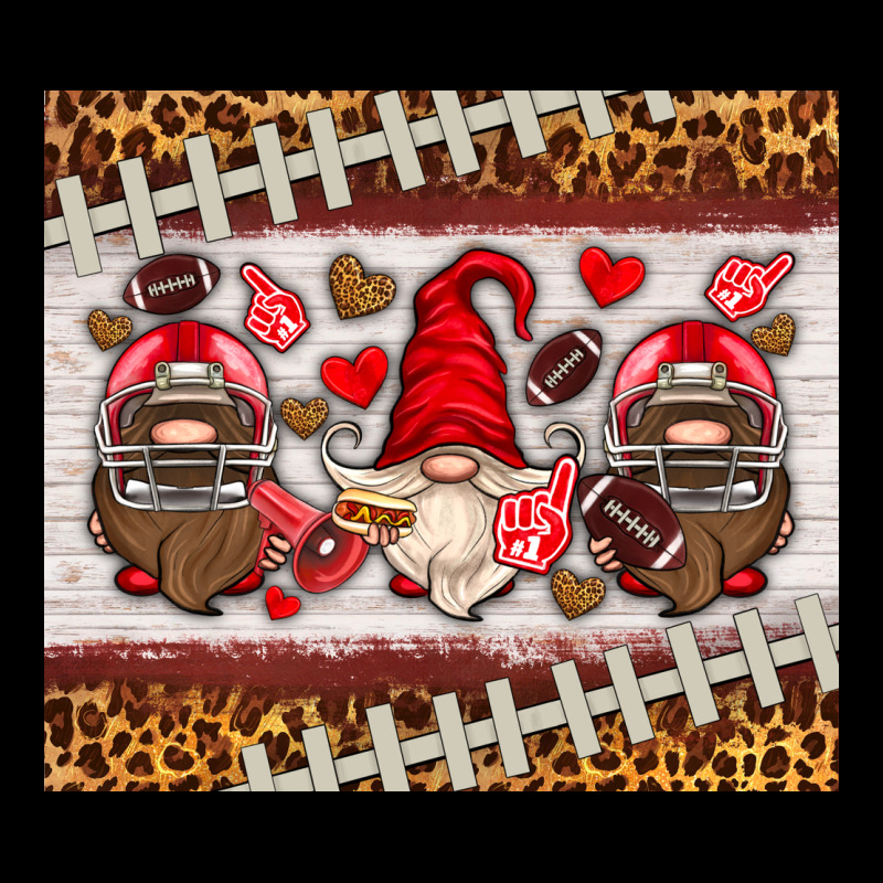 American Football Gnome Ladies Tee by HRA Design Shop | Teevron