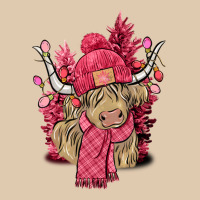 Pink Winter Long Haired Cow Heavyweight Sweatshirt | Teevron