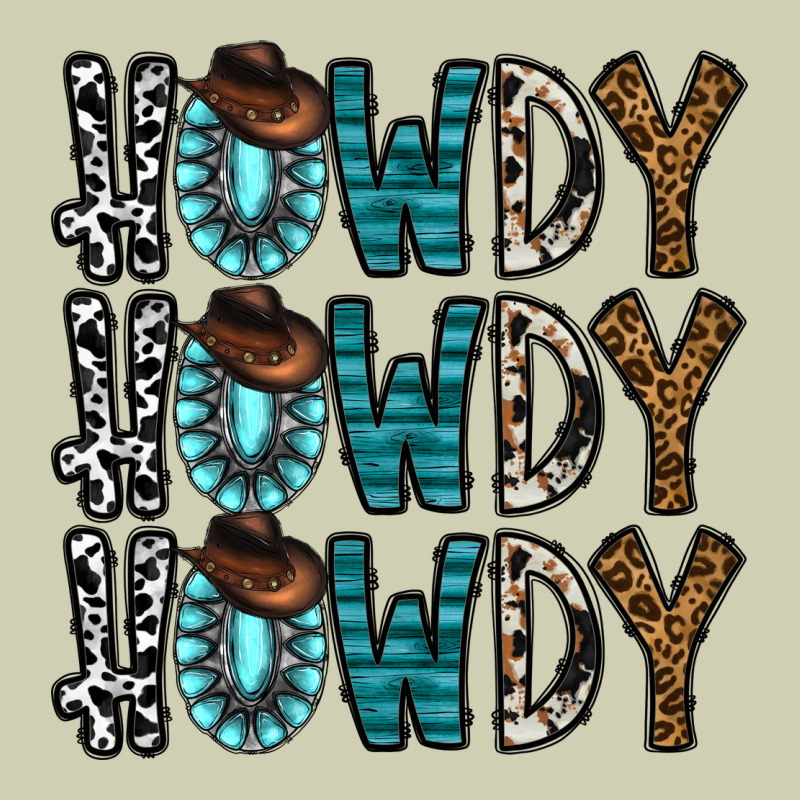 Howdy Howdy Howdy Heavy Core Tee by CowhideDigitalArt | Teevron