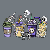 Skeleton Coffee Cups Heavyweight Sweatshirt | Teevron