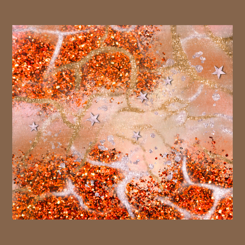 Orange Glitter Premium Tee by JahusDesignShop | Teevron