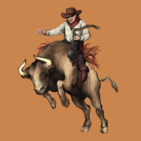 Cowboy Bull Rodeo Heavyweight Hoodie | Teevron