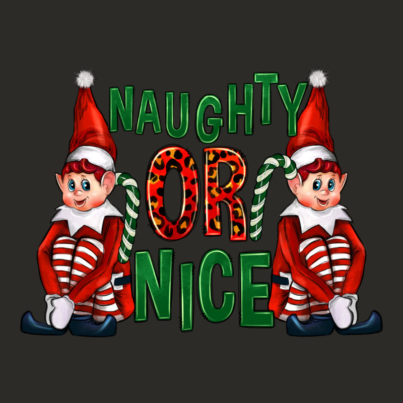 Naughty Or Nice Christmas Elfs Heavy Core Tee by FaDigitalArtStudio | Teevron