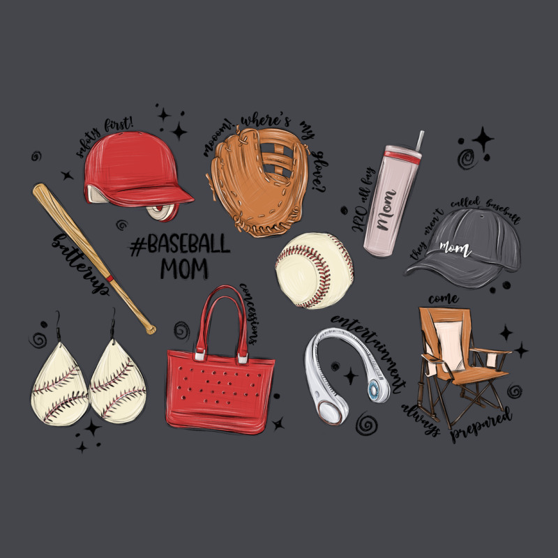 Baseball Mom Long Sleeve Tee by MaliasSmallBusiness | Teevron