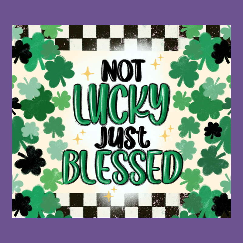 Not Lucky Just Blessed Vintage Tee by MaliasSmallBusiness | Teevron