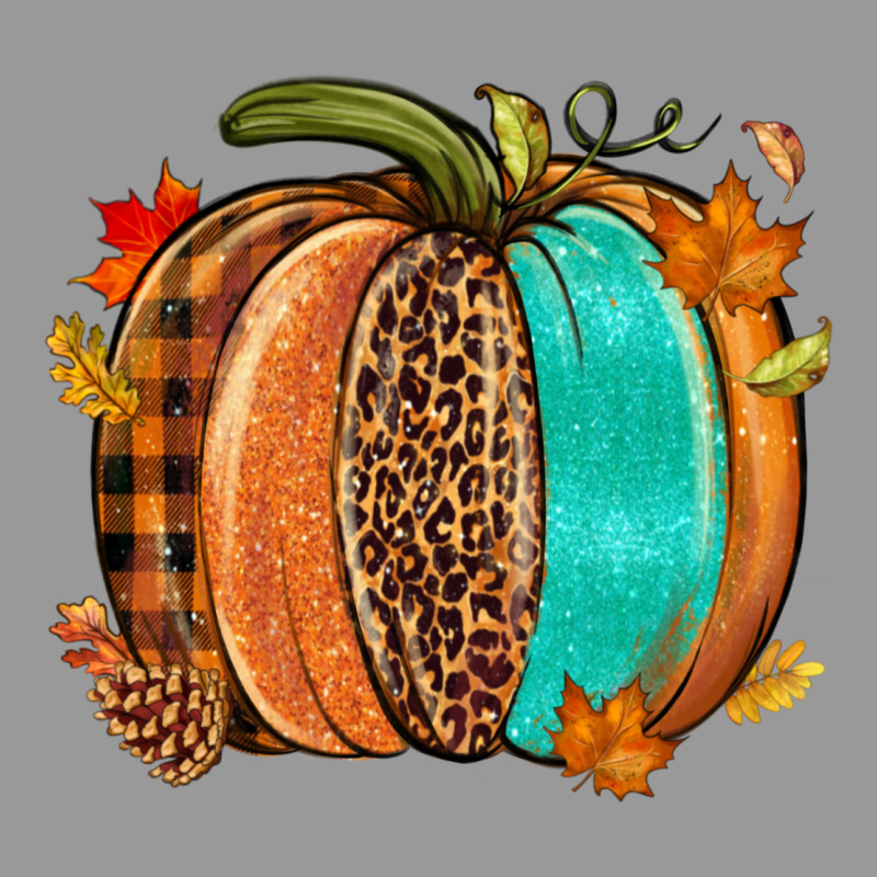 Fall Leopard Pumpkin Vintage Hoodie by NancyCooperArtShop | Teevron