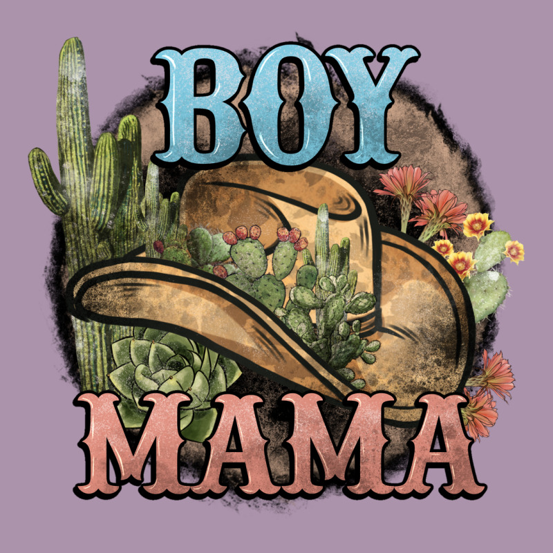 Boy Mama Western Cactus Cowboy Heavyweight Hoodie by HowdyJamesFarm | Teevron