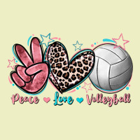 Peace Love Volleyball Urban Hoodie | Teevron