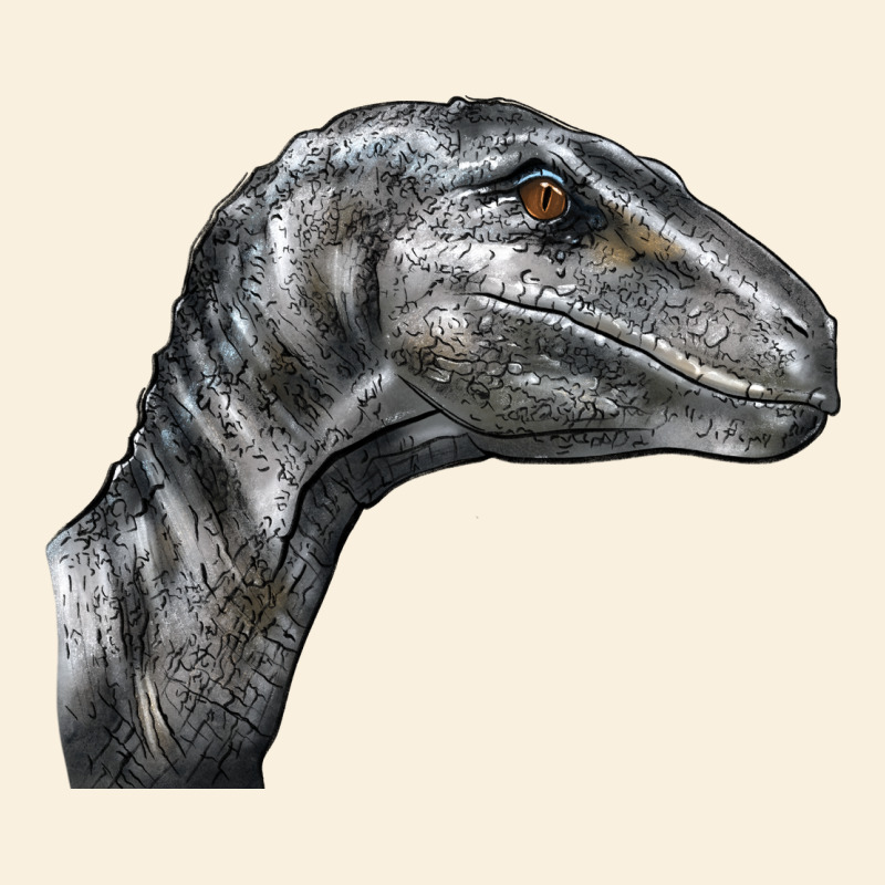 Velociraptor Face Vintage Hoodie by LillyAllenDesigns | Teevron