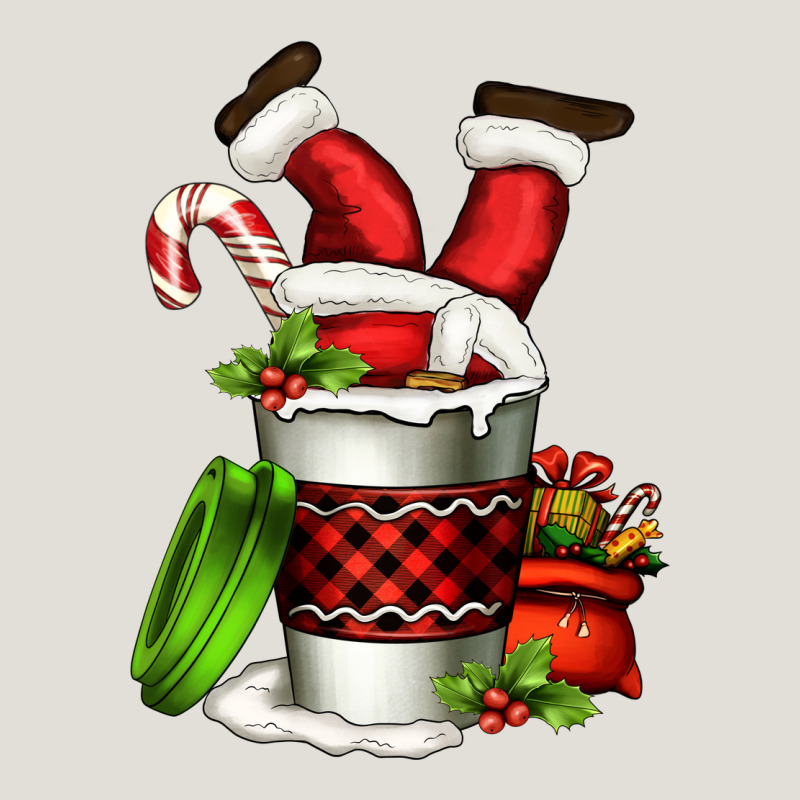 Santa Claus In A Coffee Cup Heavy Core Tee by FaDigitalArtStudio | Teevron