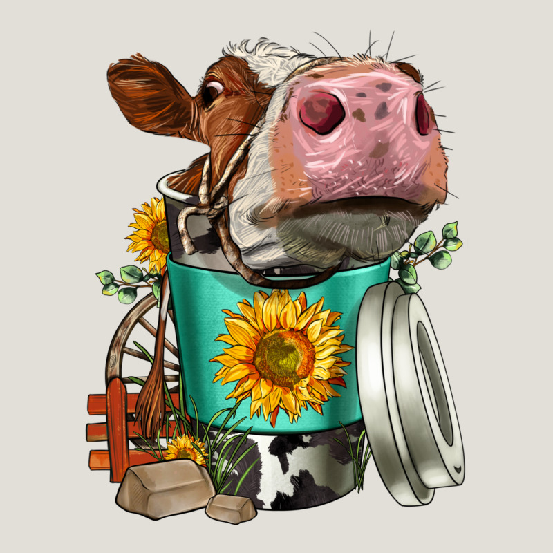 Simmental Cow Coffee Cup Heavy Core Tee by FaDigitalArtStudio | Teevron