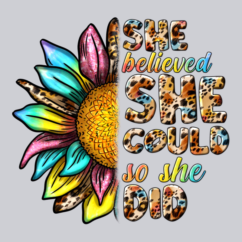 She Believed She Could So She Did Heavyweight Sweatshirt by NancyCooperArtShop | Teevron