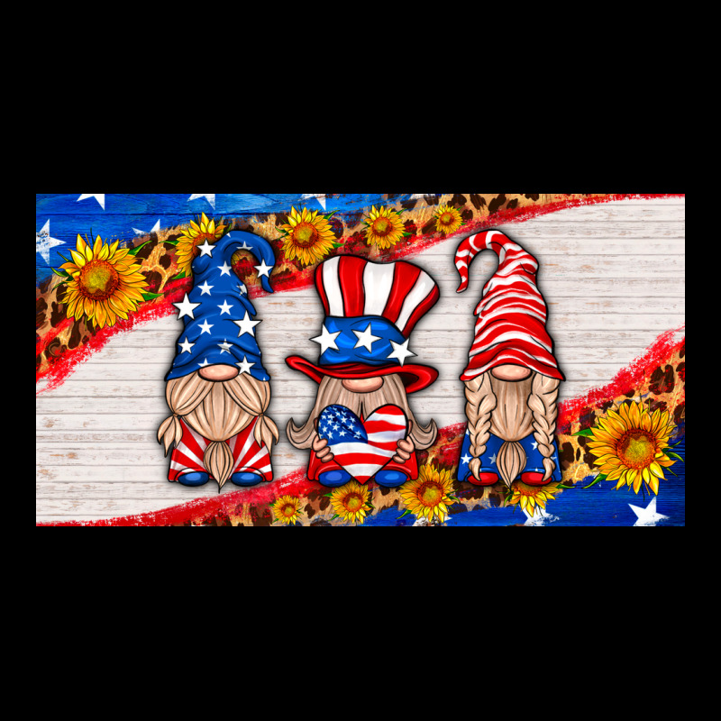 Usa Gnome License Plate Ladies Tee by HRA Design Shop | Teevron
